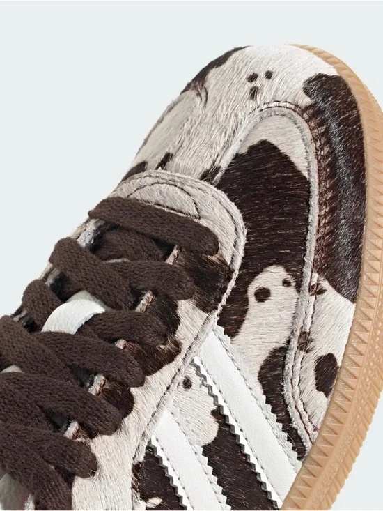 Adidas Originals Samba OG Cow Print JR1256 Sizes 7W-9W - Picture 6 of 7